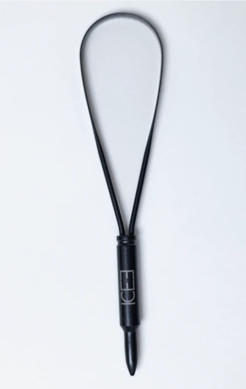Matte Black Tongue Scraper | Bulletproof Collection